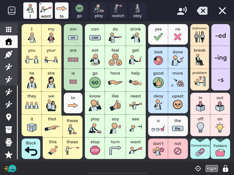 Fast AAC on iPad: everyday communication